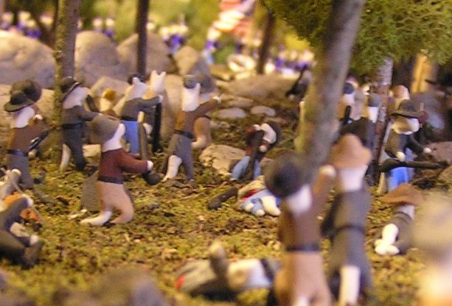 The 15th Alabama on Little Round Top